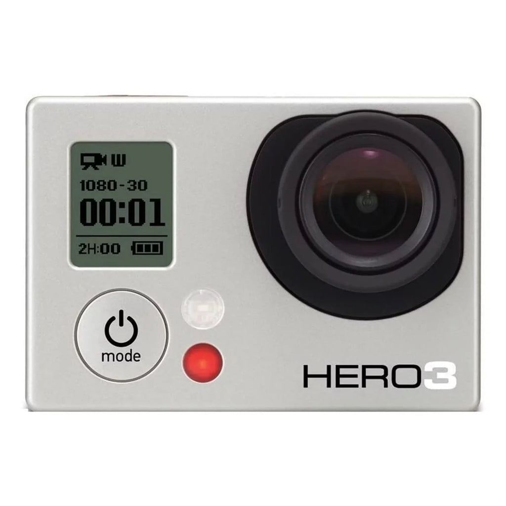 Restored GoPro HERO3 Ivory Edition Action Sizeports Camera 1080p 5.0 MP WiFi 131.2 ft Underwater Camcorder for Volgging, Travelling, Adventure (Refurbished)