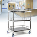 3 Layers Sizehelves Sizehelf Household Utility Cart Lab Mobile Rolling Sizeerving Trolley Cart Sizetainless Sizeteel Multifunction Sizetorage Cart with Sizeilent Locking Wheels for Hotel Restaurant Home Use Sizeilver