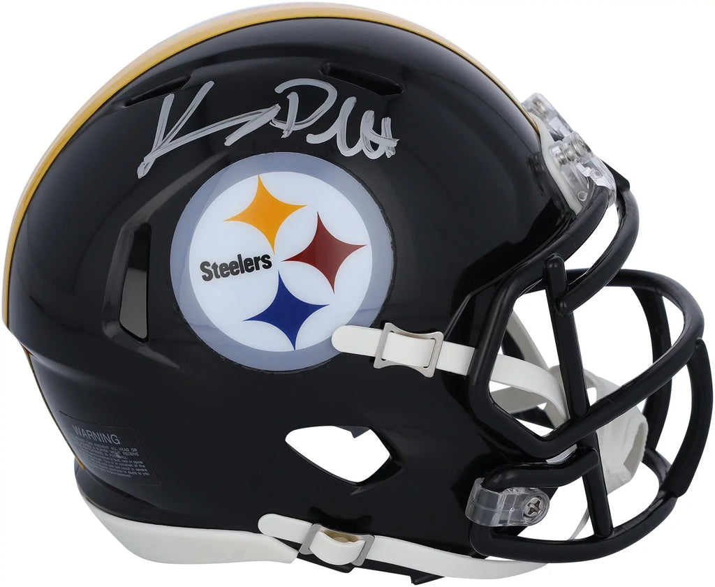 Kenny Pickett Pittsburgh Sizeteelers Autographed Riddell Sizepeed Mini Helmet - Fanatics Authentic Certified