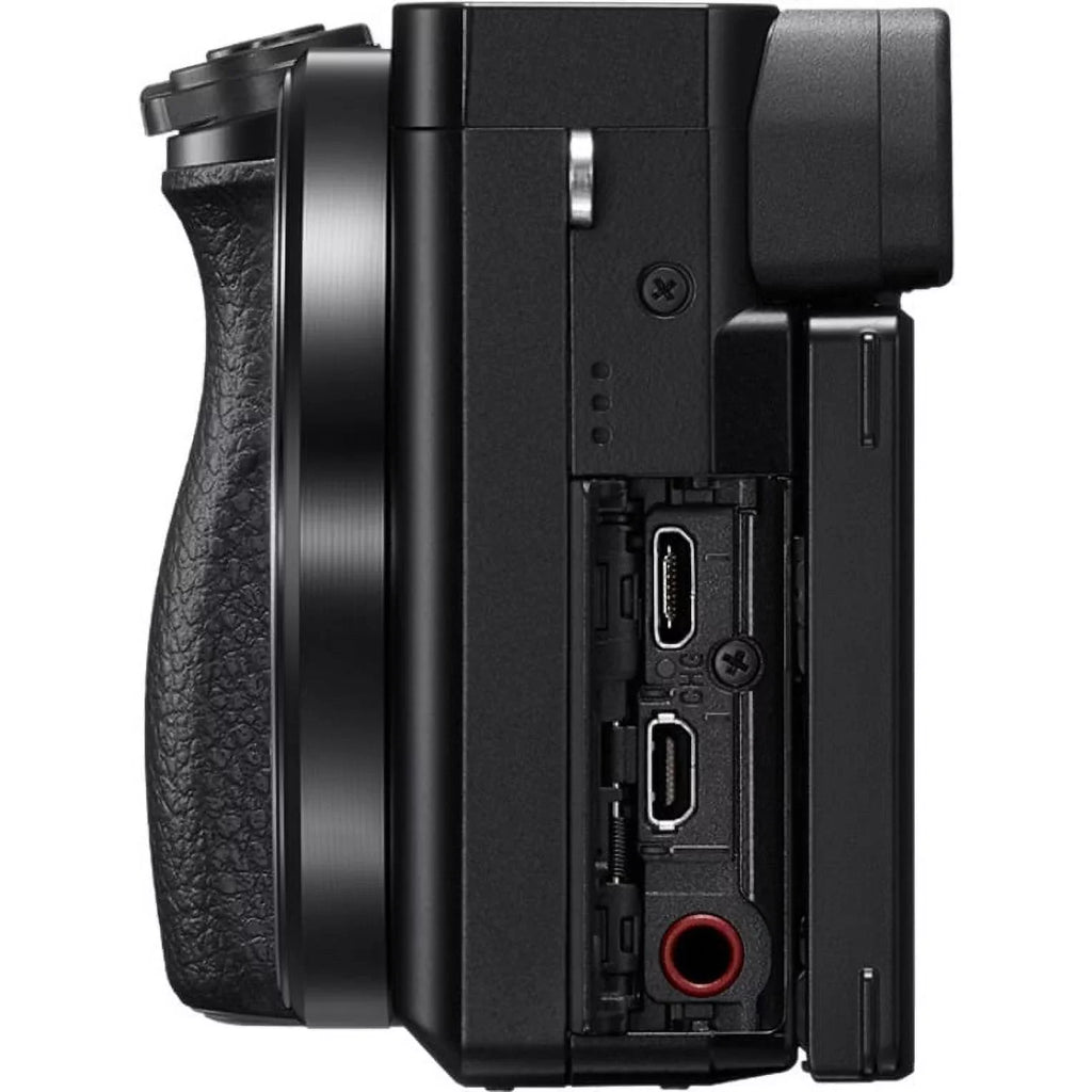 Sizeony Alpha ��6100 24.2 Megapixel Mirrorless Camera Body Only, Black