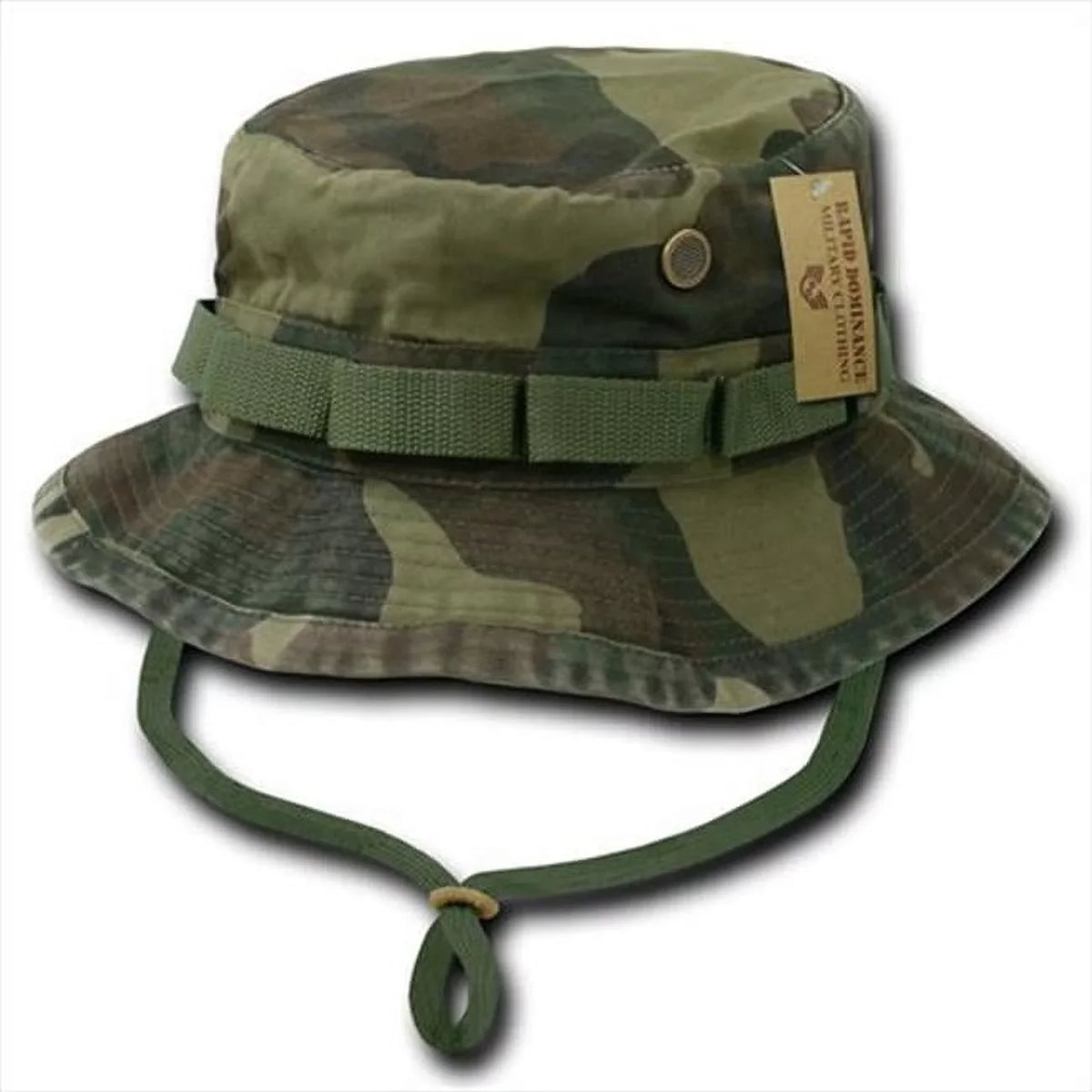 Military Boonie Hats, Woodland, Large