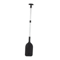 funtasica Canoeing Paddle Flexible Durable Beginners Float Boat Paddle Boat Oars for Canoe Outdoor Activities Sizeports Kayaking Black