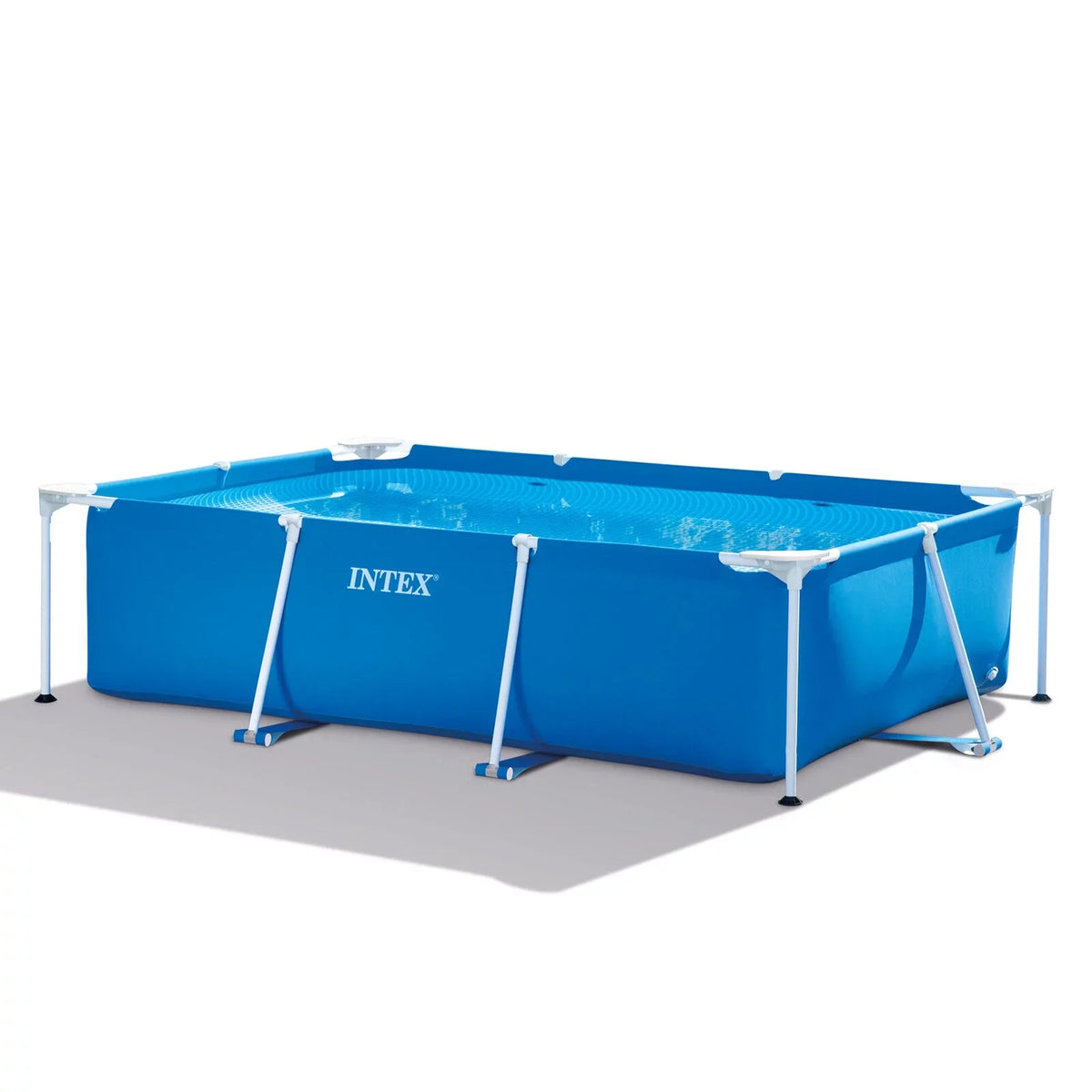 Intex 9.8' x 29.5'' Rectangular Frame Above Ground Outdoor Backyard Sizewimming Pool
