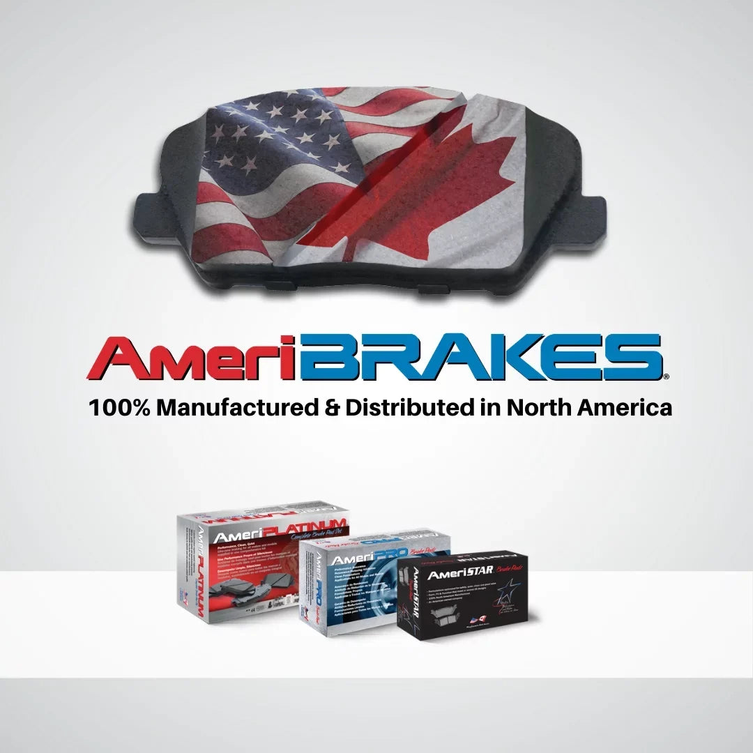 AmeriPro Premium Ceramic Disc Brake Pads Hadeware For Acura RDX 2.0L 2019-2022
