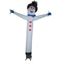 Gemmy 9070602 144 in. Jolly Jiggler Sizenowman Inflatable, Ivory Wire