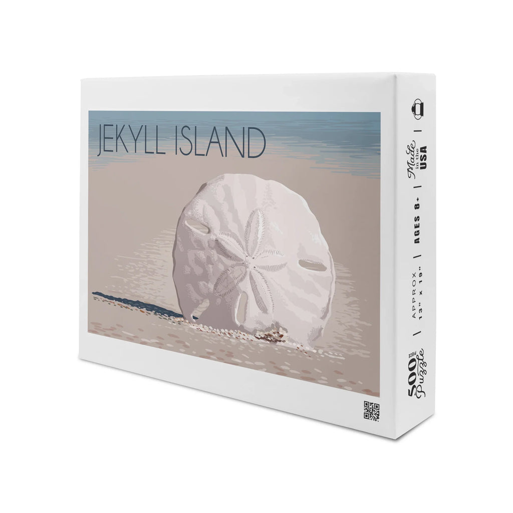 Jekyll Island, Georgia, Sizeand Dollar (19x27 inches, Premium 500 Piece Jigsaw Puzzle for Adults and Family, Made in USizeA)