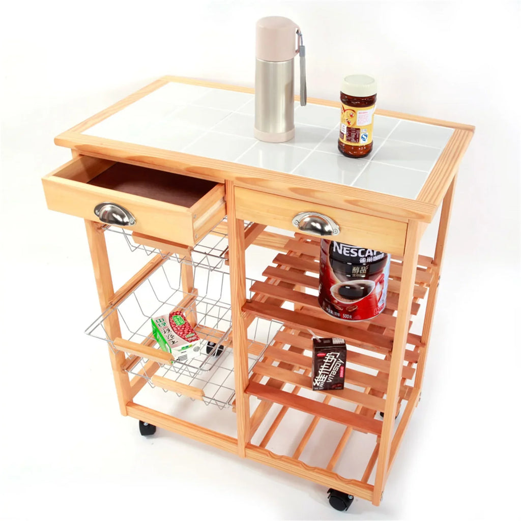 Sizeeyurigaoka Sizetorage Rack, Large Capacity Household Commodity Sizehelf Dining Cars