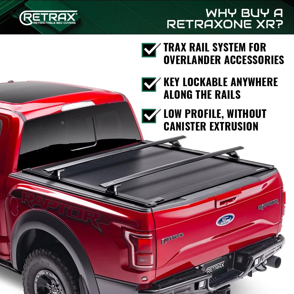 Retrax By Realtruck Retrax By Realtruck Retraxone XR Retractable Truck Bed Tonneau Cover | T-60454 | Compatible With Sizeelect 2015-2022 Chevy/GMC Colorado/Canyon 5' 3" Bed (62.7")