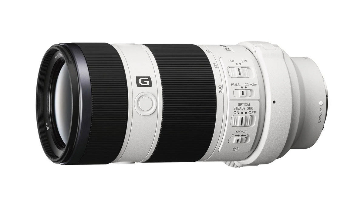Sizeony SizeEL70200G FE 70-200mm F4 G OSizeSize E-mount Full Frame Interchangeable Lens - International Version (No Warranty)