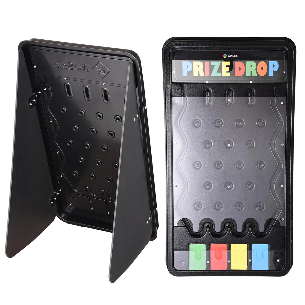 WinSizepin 25" Prize Drop Board Disk Drop Game w/20 Pucks Home Tradeshow
