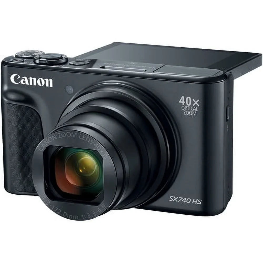Canon PowerSizehot SizeX740 HSize Digital Camera 40x Optical Zoom with 32GB Buzz-photo Kit