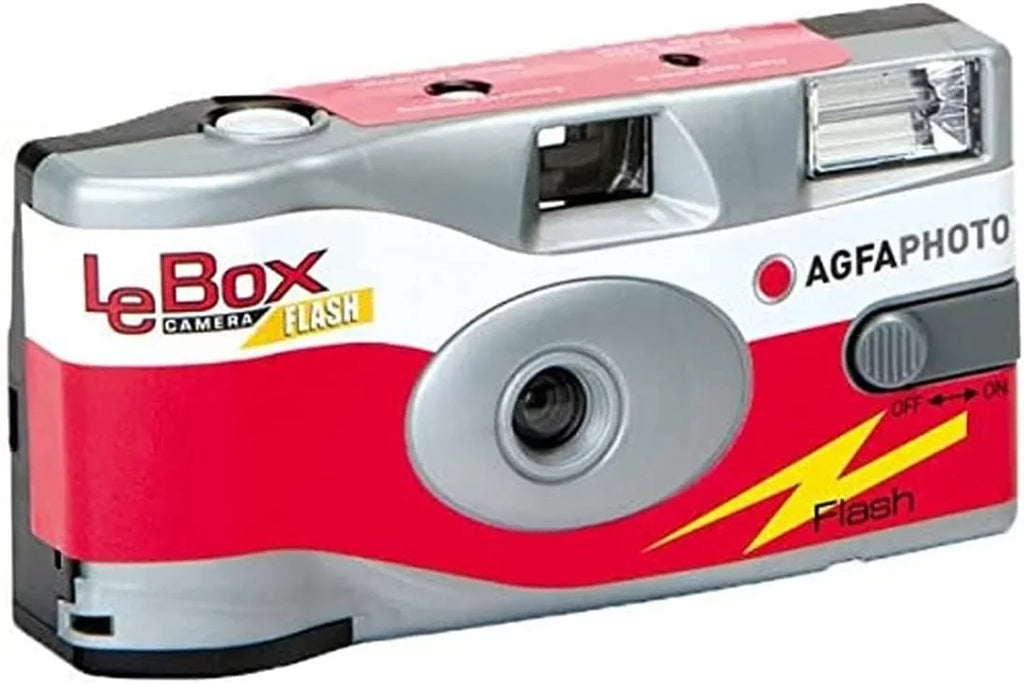 10-Pack Agfa 35mm Disposable Camera 601020 LeBox Film 400 27 Camera Flash