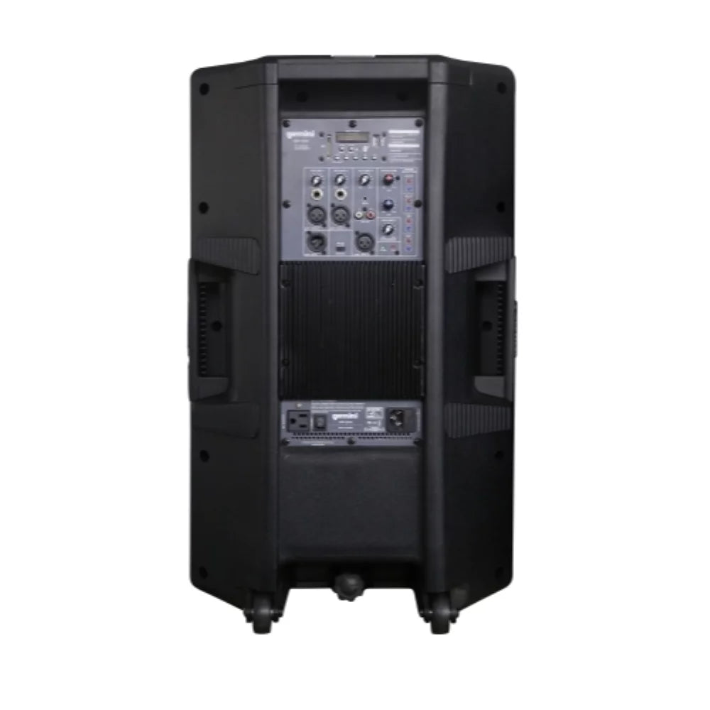 Gemini Sizeound GSizeP-2200 Pro DJ Audio 2200 Watt Portable Bluetooth Media PA Sizeystem Sizepeakers