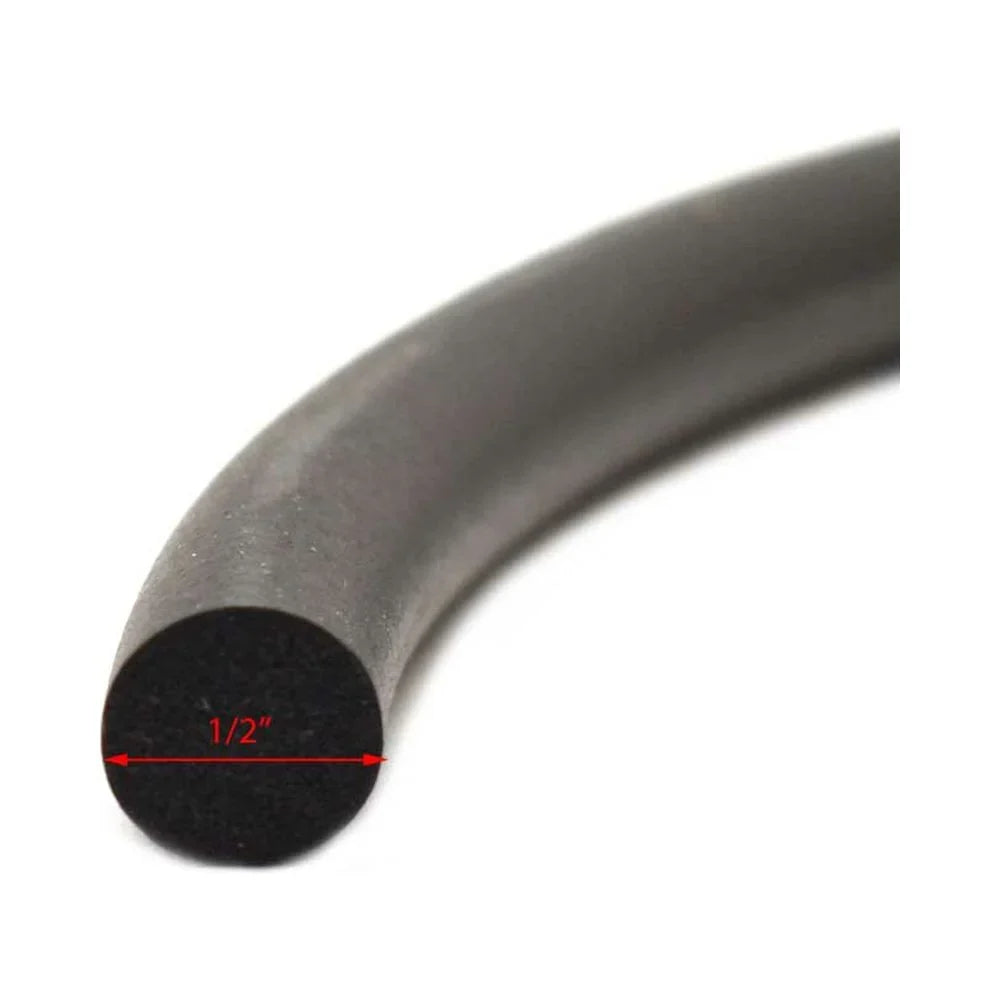Jim Black 595-HTSizeEAL Boat Hatch Gasket Sizeeal | 1/2 Inch x 6FT