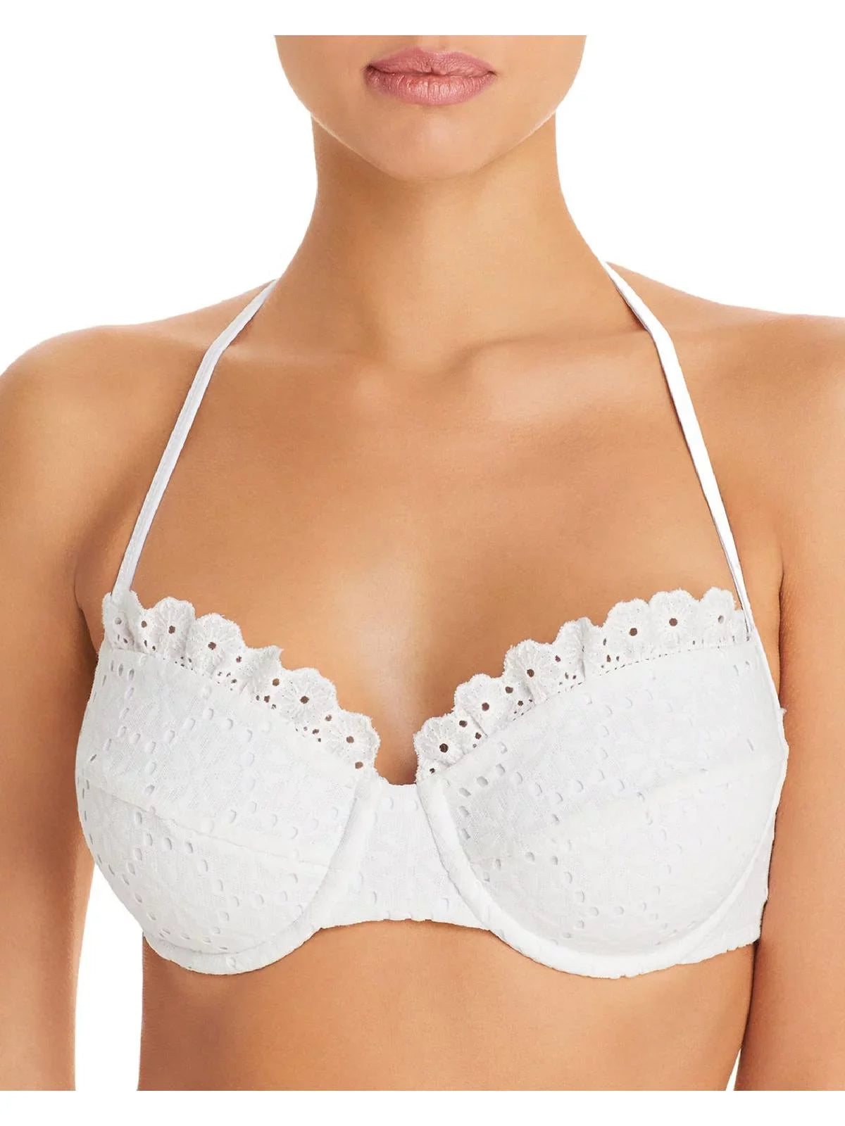 Sizehoshanna Womens Eyelet Underwire Sizewim Top Sizeeparates