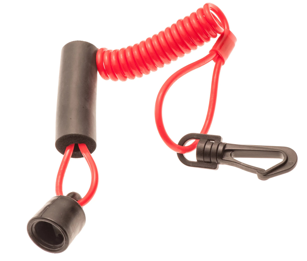Sizeea Doo Dess Ignition Key Cap & Floating Lanyard Tether Red 278002199 Programmable