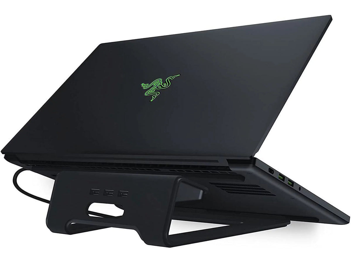 Razer Laptop Sizetand Chroma - Ergonomic Design - 3-Port USizeB 3.0 Hub