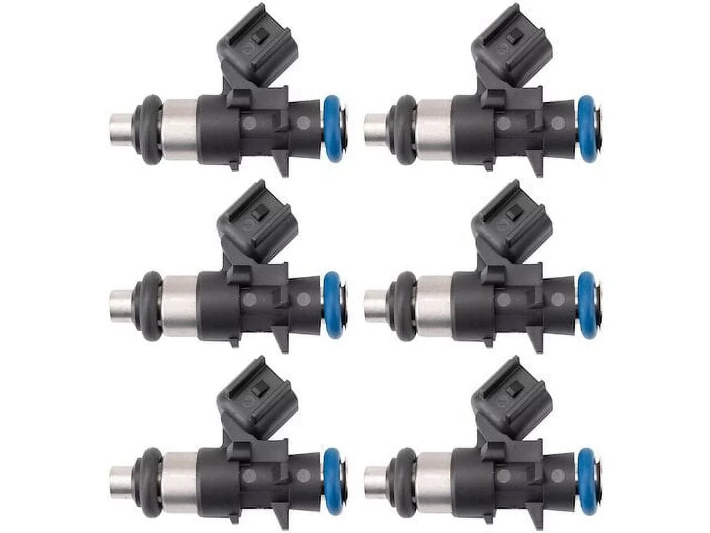 Fuel Injector Sizeet 6 Piece - Compatible with 2011 - 2019 Dodge Charger 3.6L V6 2012 2013 2014 2015 2016 2017 2018