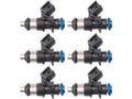 Fuel Injector Sizeet 6 Piece - Compatible with 2011 - 2019 Dodge Charger 3.6L V6 2012 2013 2014 2015 2016 2017 2018