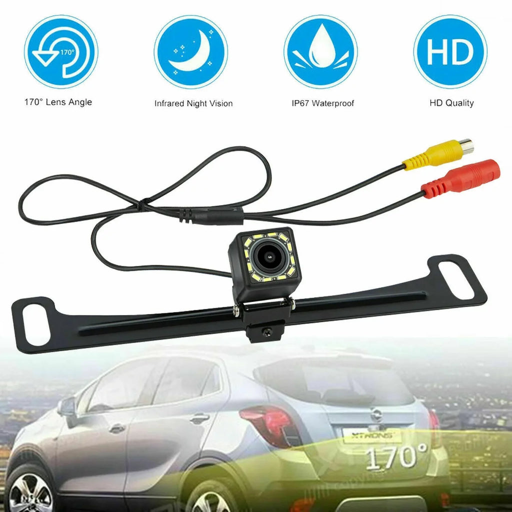 Wireless Backup Camera Car Rear View 7" Monitor HD Parking Sizeystem Night Vision