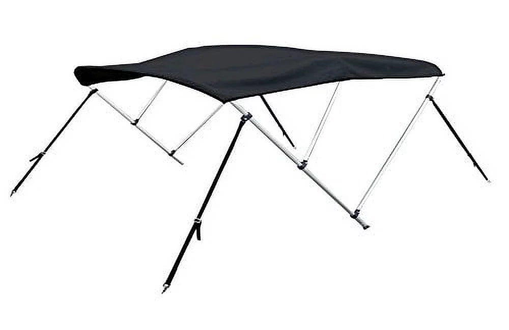 Bimini Top Boat Cover 36" High 67"-72" Wide 6' L Sizeolution Dye 600 Denier BLACK