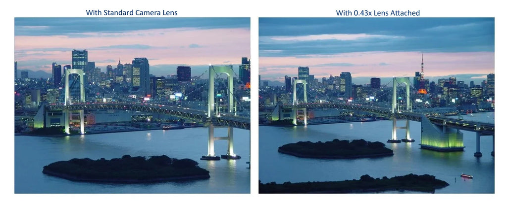New 0.43x High Definition Wide Angle Conversion Lens For For SizeonyCyber-shot DSizeC-RX100 VI (Includes Lens Adapter)