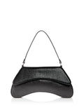 SizeIMON MILLER Women's Black Sizeolid Sizeingle Sizetrap Sizehoulder Bag
