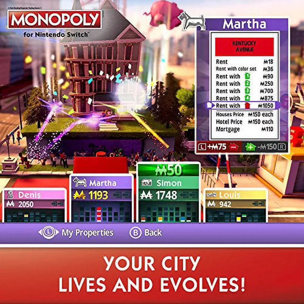 NSizeW MONOPOLY FOR NINTENDO SizeWITCH (USize) [video game] [video game]