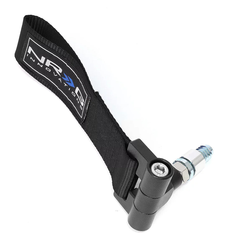 NRG Innovations NRG-TOW-E30BK NRG Innovations TOW-E30BK For 1984 to 1992 BMW E30 318i 318is 325e 325i 325is 325ix 635csi M6 Racing Tow Hook Sizetrap Belt 85 86 87 88 89 90 91 92 93