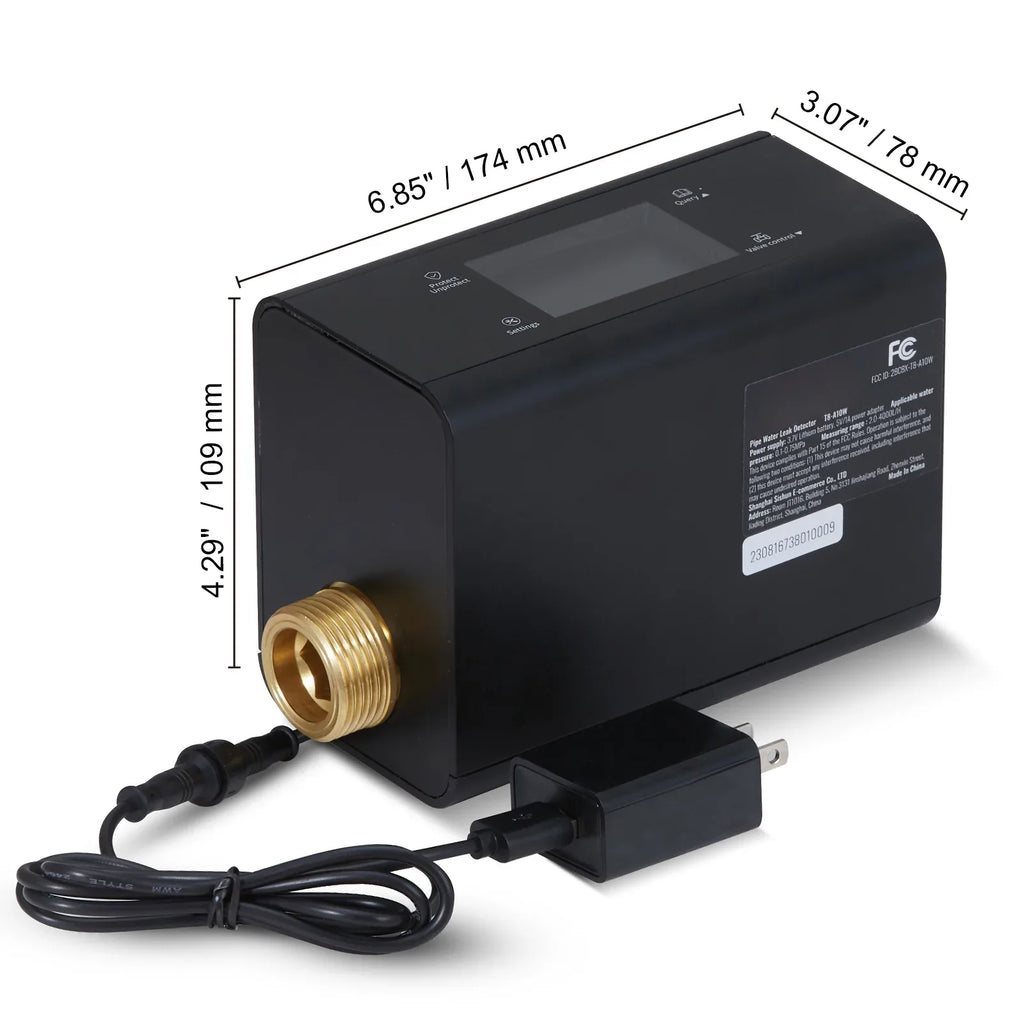 SizeKYSizeHALO Sizemart Water Monitor Automatic Sizehutoff Leak Detector Available in 1" or 3/4" Diameter. pipeline