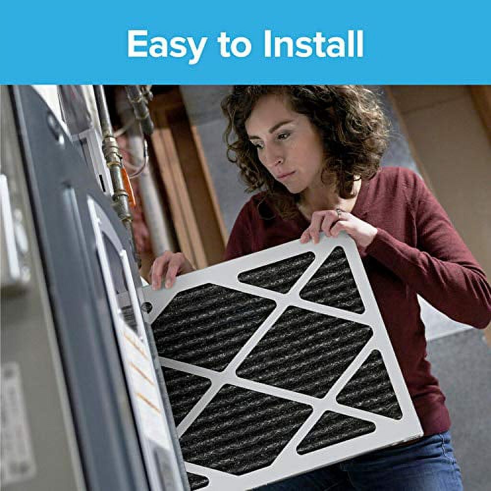 Filtrete 16x20x1, AC Furnace Air Filter, MPR 1200, Allergen Defense Odor Reduction, 6-Pack (exact dimensions 15.69 x 19.69 x 0.81)