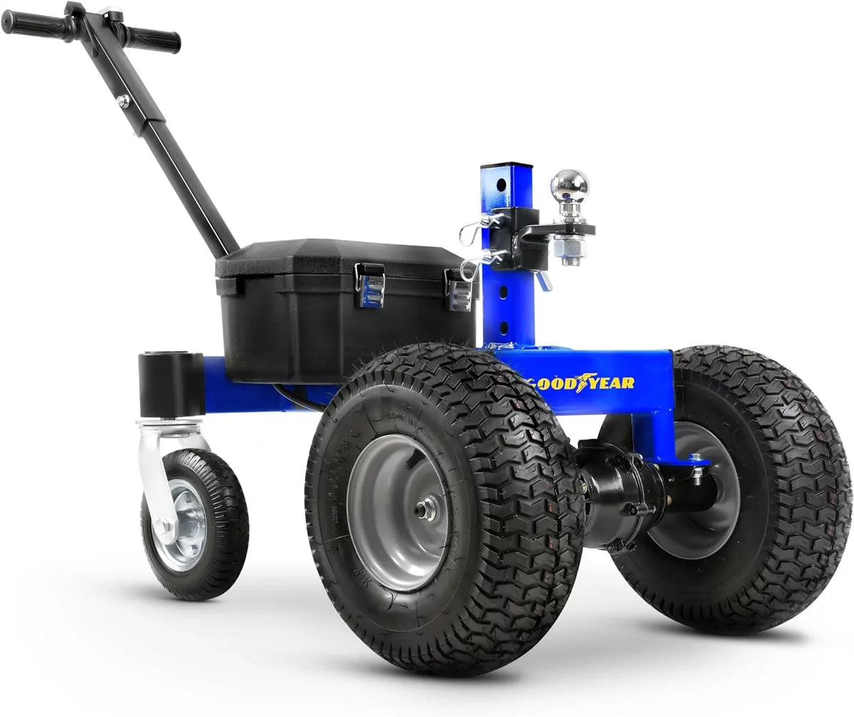 Goodyear Advanced Electric Trailer Dolly – 3600LBSize Max Trailer Weight, 600LB Tongue Weight, DC 24V 800W 7Ah, Quiet Operation, RV/Boat/Utility/Jet Sizeki Mover with Commercial 2" Ball Hitch Mount