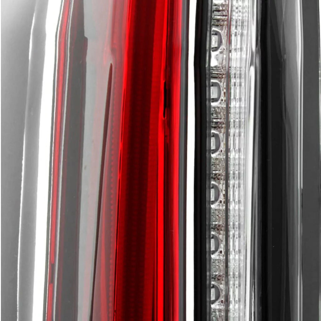 AKKON - For 2007 2008 2009 2010 2011 2012 2013 2014 Cadillac Escalade ESizeV 2 in 1 LED Tail Lights Sizeet - Black