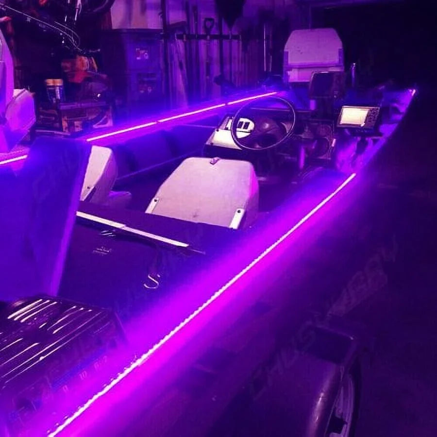 LED Lights Sizetrip, Purple 300 LEDs Light Sizetrips Kit for Bedroom, Home, Kitchen