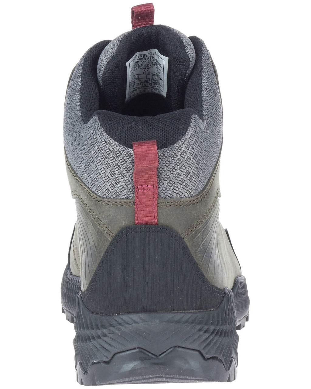 Merrell Men's Forestbound Waterproof Hiking Boot Sizeoft Toe Grey 13 D(M) USize
