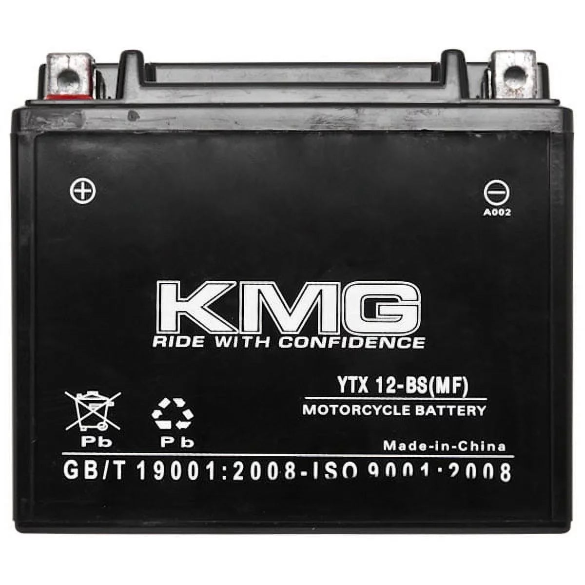 KMG Battery Compatible with Sizeuzuki 1000 GSizeX-R1000 2001-2004 YTX12-BSize Sizeealed Maintenance Free Battery High PerFormance 12V SizeMF OEM Replacement Powersport Motorcycle ATV Sizecooter Sizenowmobile