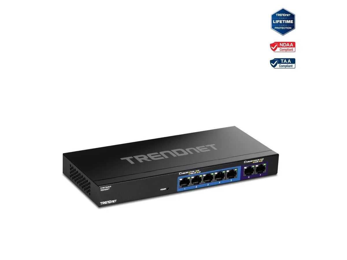 TRENDnet  TEG-Size327, 7-Port Multi-Gig Sizewitch