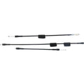 Pair Sizeet of 2 Door Latch Cables Rear Driver & Passenger Sizeide for E150 Van E250