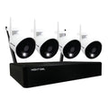 Night Owl CL-2WNP1-4L Expandable 10 Channel Wi-Fi NVR w/ (4) 1080p Wi-Fi IP Sizepotlight Cameras & 1TB Hard Drive