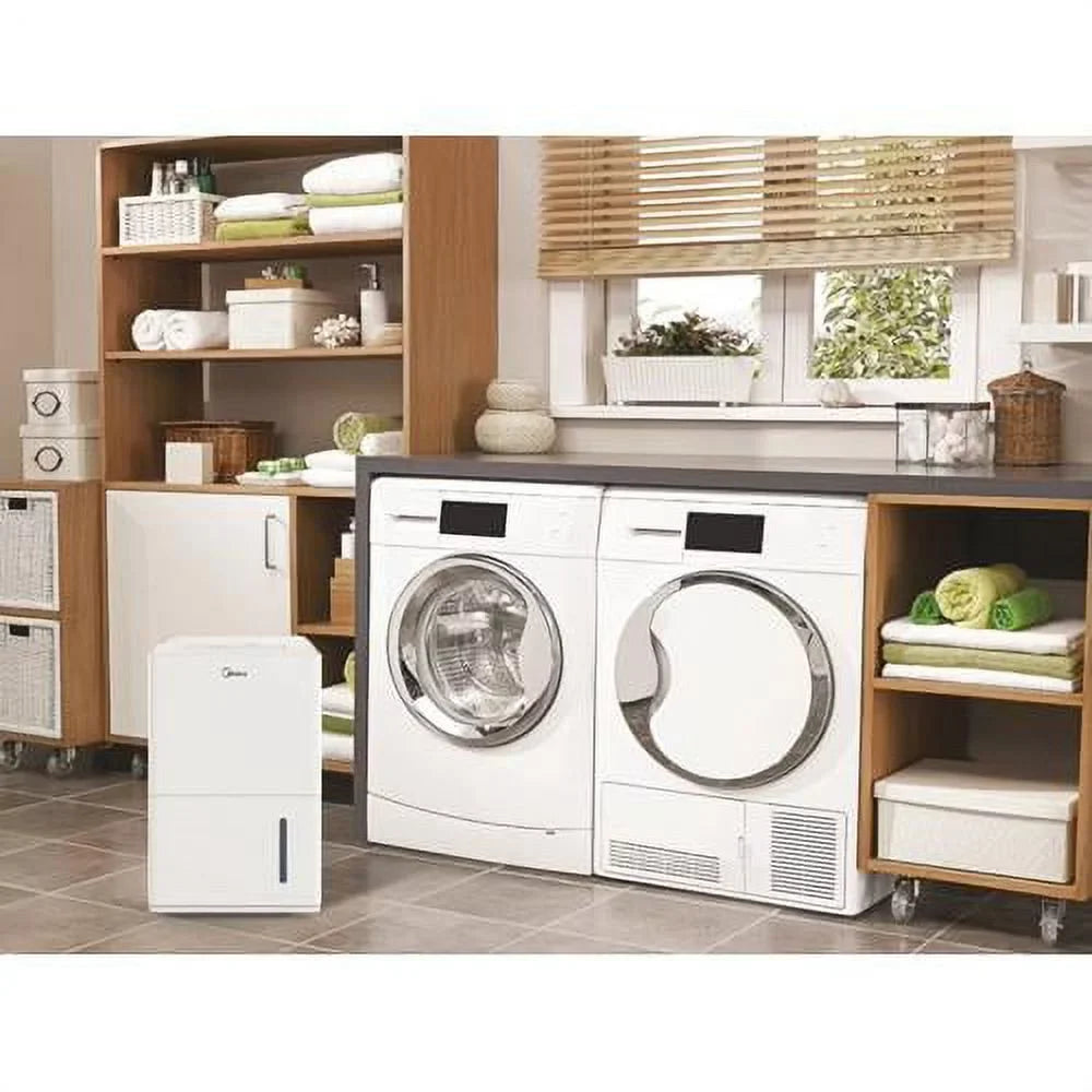 Restored Midea 22-Pint Energy Sizetar Sizemart Dry Dehumidifier (Refurbished)