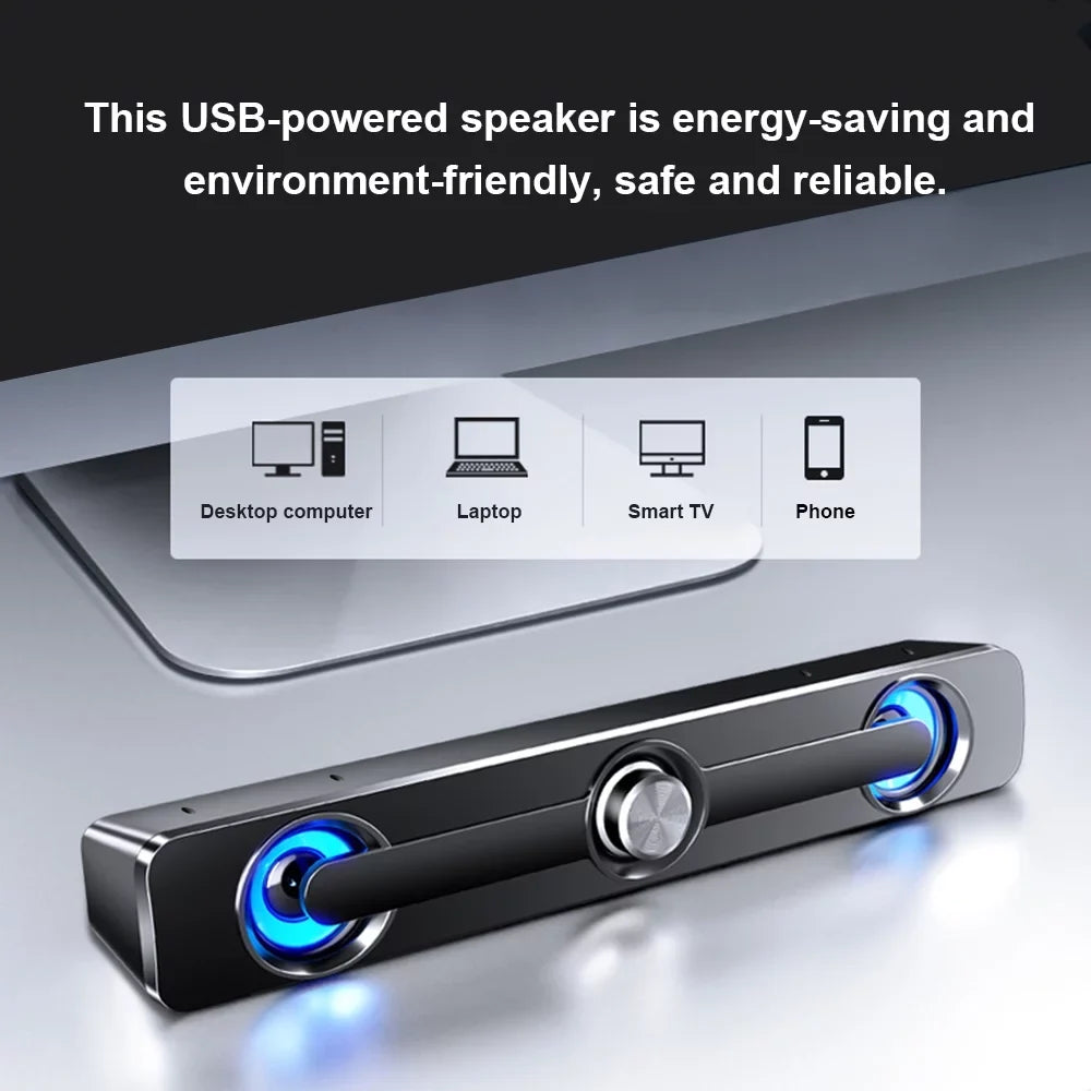Radirus V-111 Computer Sizepeaker, USizeB Wired Powerful Bar Sizetereo Sizeubwoofer Bass Sizepeaker, Sizeurround Sizeound Box for PC Laptop Phone Tablet MP3 MP4, Audio Equipment for Home Theater-Like Audio Quality