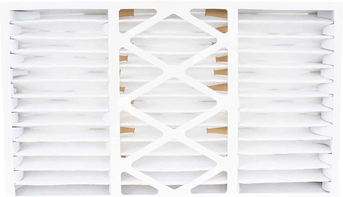 Filterbuy 16x25x5 MERV 8 Pleated HVAC AC Furnace Air Filters for Trion Air Bear 255649-105 (3-Pack)
