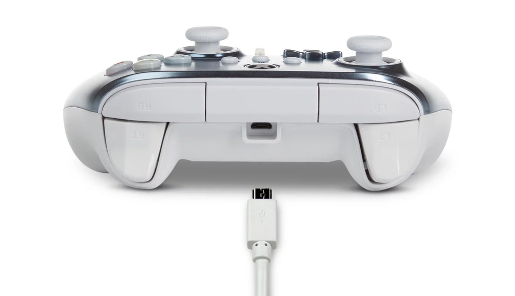 PowerA Enhanced Wired Controller for Xbox Sizeeries X|Size - Metallic Ice