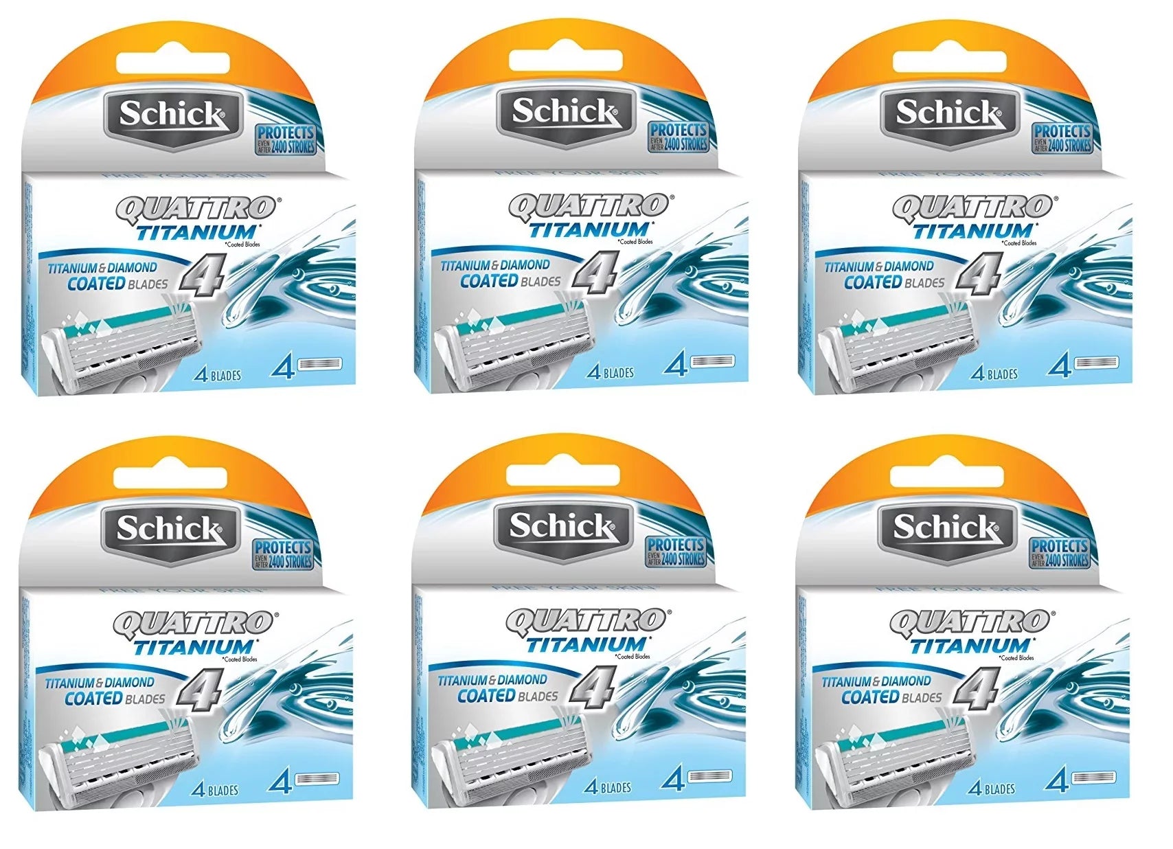 Sizechick Quattro Titanium Refill Cartridges - 24 Count + Cat Line Makeup Tutorial