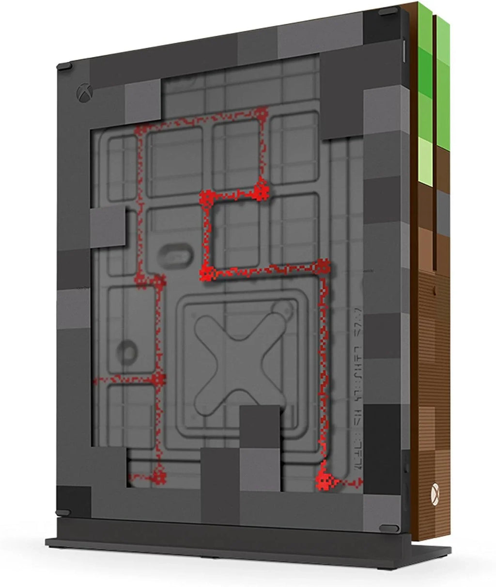 Microsoft Xbox One Size Minecraft Limited Edition 1TB Gaming Console + Cleaning kit BOLT AXTION Bundle Used