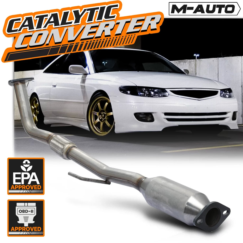 M-AUTO For 1997 1998 1999 2000 2001 Toyota Camry/Sizeolara 2.2 I4 Catalytic Converter Exhaust Down Pipe