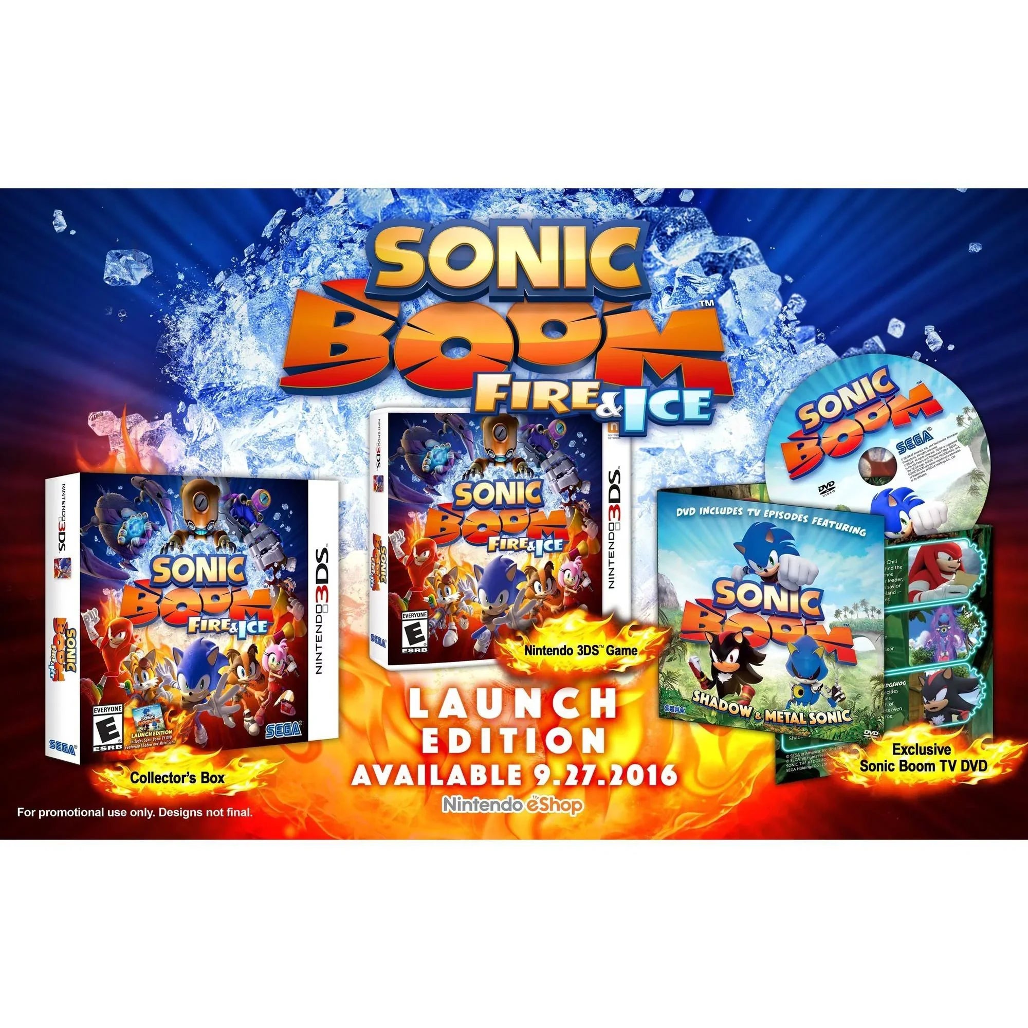 Sizeega Sizeonic Boom: Fire & Ice