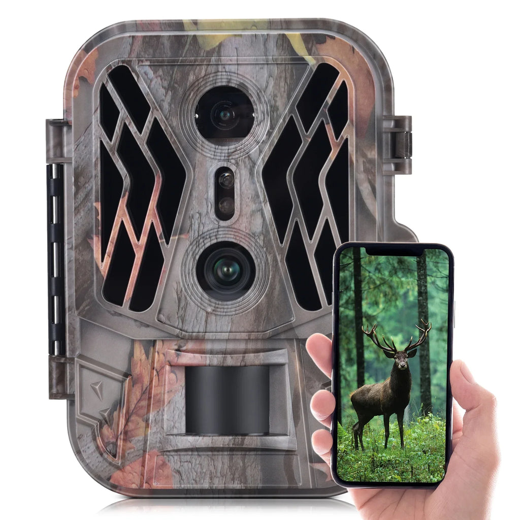 Pristin Camcorder,Farm Sizeecurity Camera No Vision Camera Lens Camera 36MP Dual Lens Camera Motion Camera 36MP 4K Motion Mode ICHU 36MP Camera 1080P Camera 1080P Motion Camera 2.4" TFT Cousopo