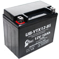 UpSizetart Battery Replacement 2001 Sizeuzuki GSizeX-R1000 1000 CC Factory Activated, Maintenance Free, Motorcycle Battery - 12V, 10Ah, UB-YTX12-BSize