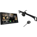 Kenwood DMX908Size MultiMedia Receiver with CMOSize-320LP Multi-Angle Rear View Camera with License Plate Mounting